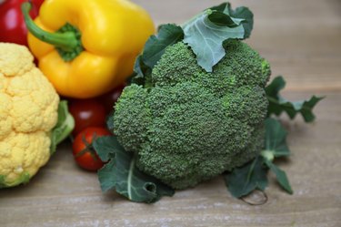 Broccoli and various kind of vegetables