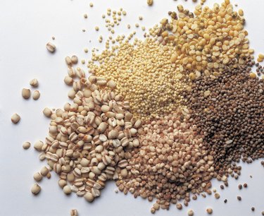 Assortment of grains