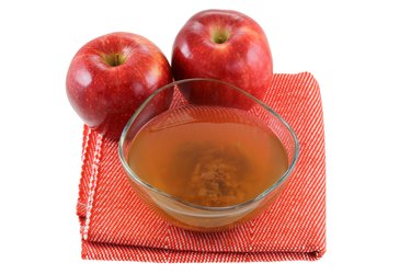Apple cider vinegar with mother enzymes