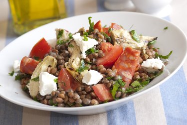 Lentil salad