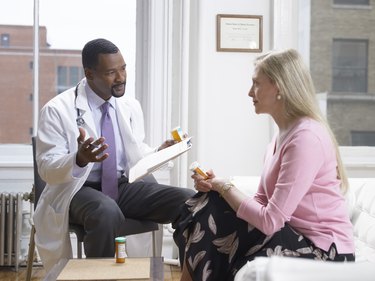 Doctor and Patient Discussing Medication