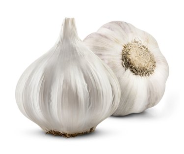 garlic isolated