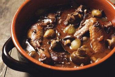 Chicken stew - Coq au vin