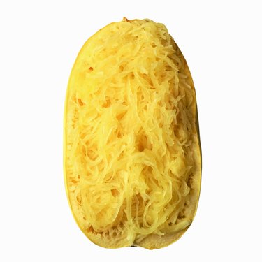 Close-up of spaghetti squash