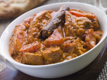 Chicken Rogan Josh Gosht Restaurant Style