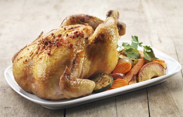 Roast chicken