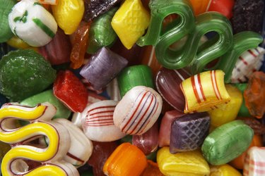 Hard candy, full frame