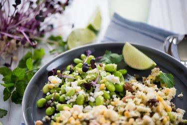Wholefood vegetarian salad