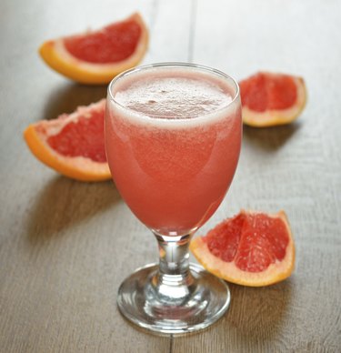 Fresh grapefruit juice