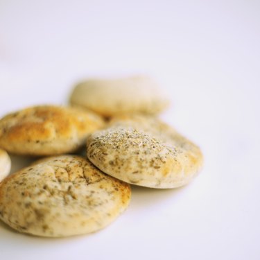 Close-up of bread buns