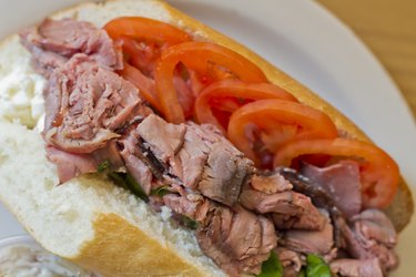 Roast Beef Sub Sandwich