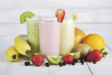 Fruit smoothies