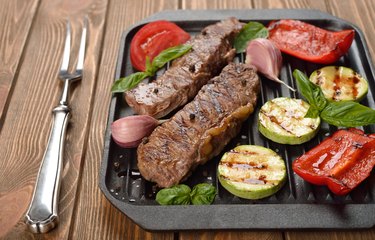 Grilled steak