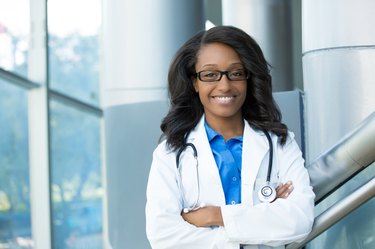 Friendly healthcare professional