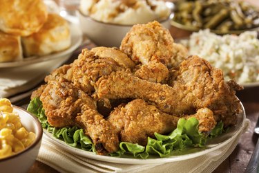 Homemade Southern Fried Chicken