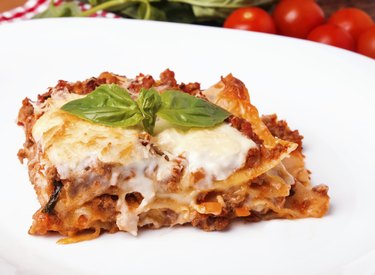 Tasty lasagna