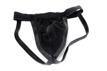 FR BLACK JOCKSTRAP Jock Strap Athletic Support Mens Sports