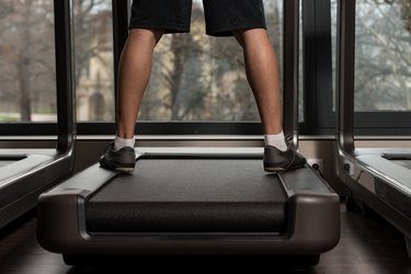 Exercising On A Treadmill