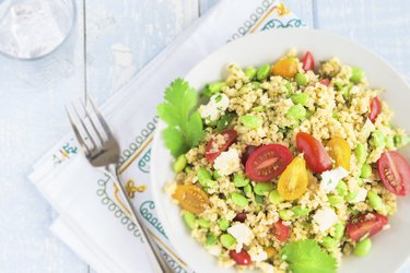 Edamame Tabbouleh