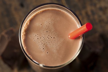 Refreshing Delicious Chocolate Milk