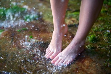 Barefoot on the water