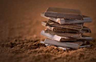 Stacked chocolate bars