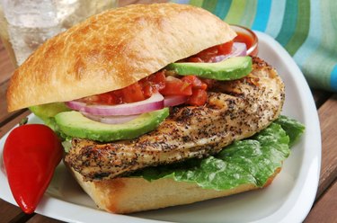 grilled chicken sandwich