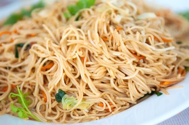 Close-up Asian Noodles