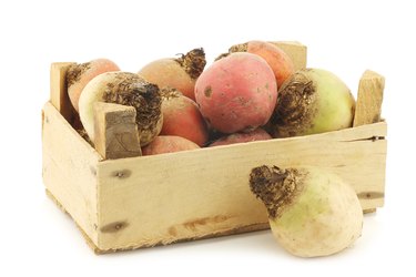 colorful mix of red,yellow and white beets