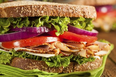 Homemade Turkey Sandwich
