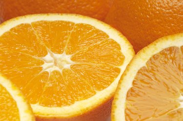 Oranges, close-up