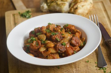 Pork and Chorizo stew