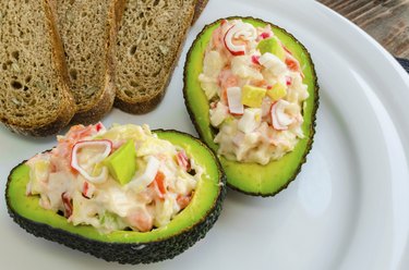 Stuffed with avocado