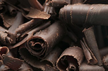 Chocolate Shavings Background