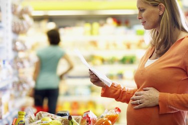 Woman Grocery Shopping