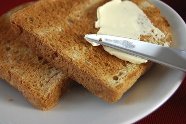 Is Eating Bread with Only Butter on It Healthy? | livestrong