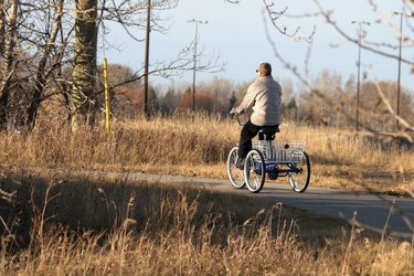 How to Ride an Adult Tricycle livestrong