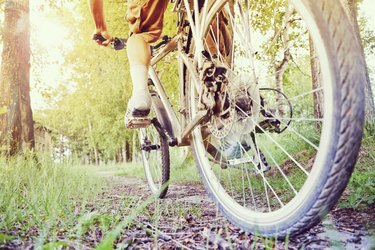 Man on bike