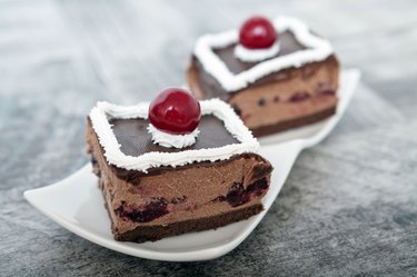 Chocolate and Cherry Cake