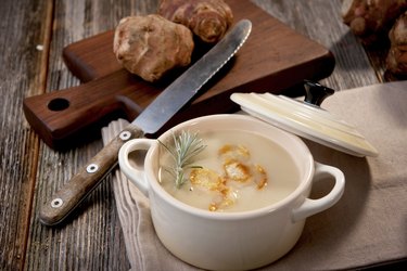 Jerusalem Artichoke Soup