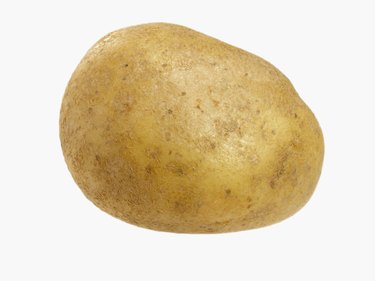 Close-up of a potato