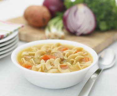 Chicken noodle soup