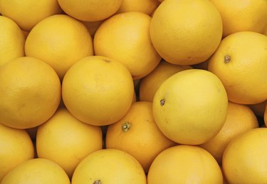 ripe grapefruit yellow sale at vegetable market