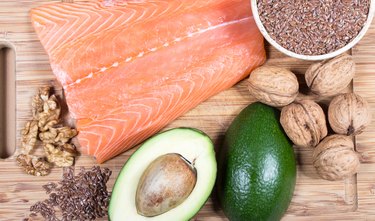 Sources of omega 3 fatty acids.