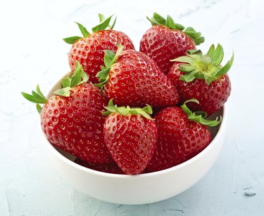 fresh strawberries