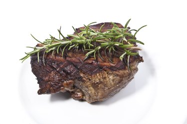 Steak with Rosemary