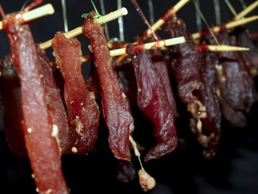 Homemade dried meat