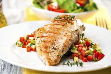 Grilled chicken breast