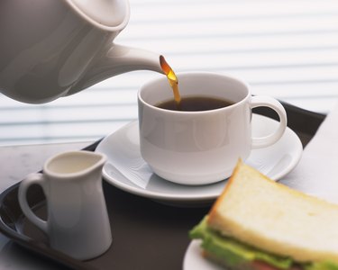 American Coffee and Sandwich, Full Frame