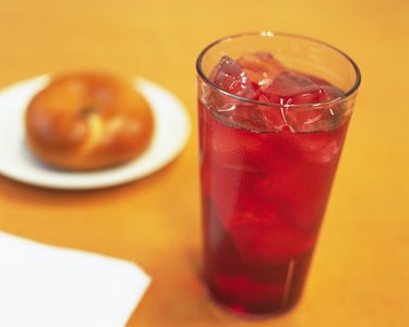 Grape Juice and Bread, Differential Focus, Full Frame